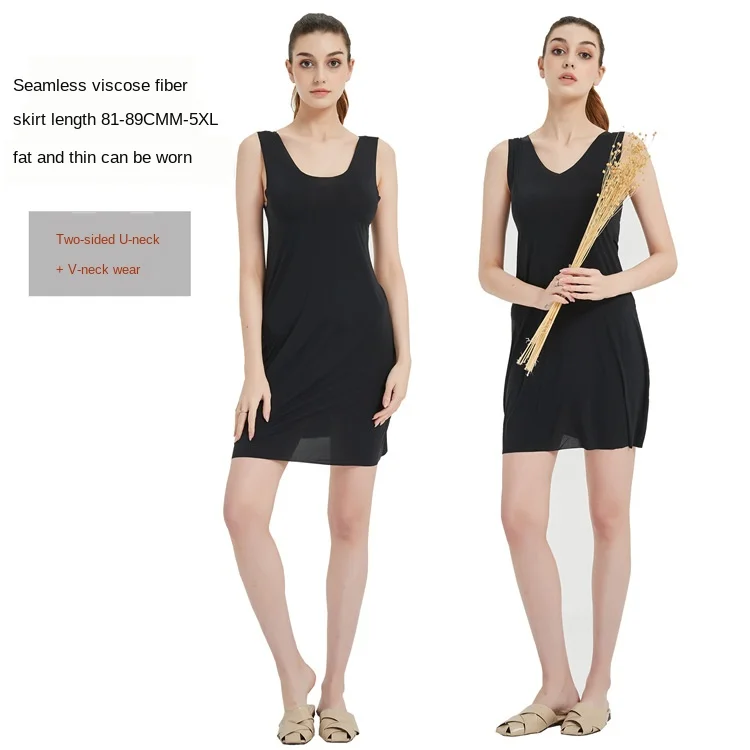 Summer New Women's Nightdress Large Size Ice Silk V-neck Home Service Sleepwear Women Sexy Nightwear Sleep Tops Night Gown