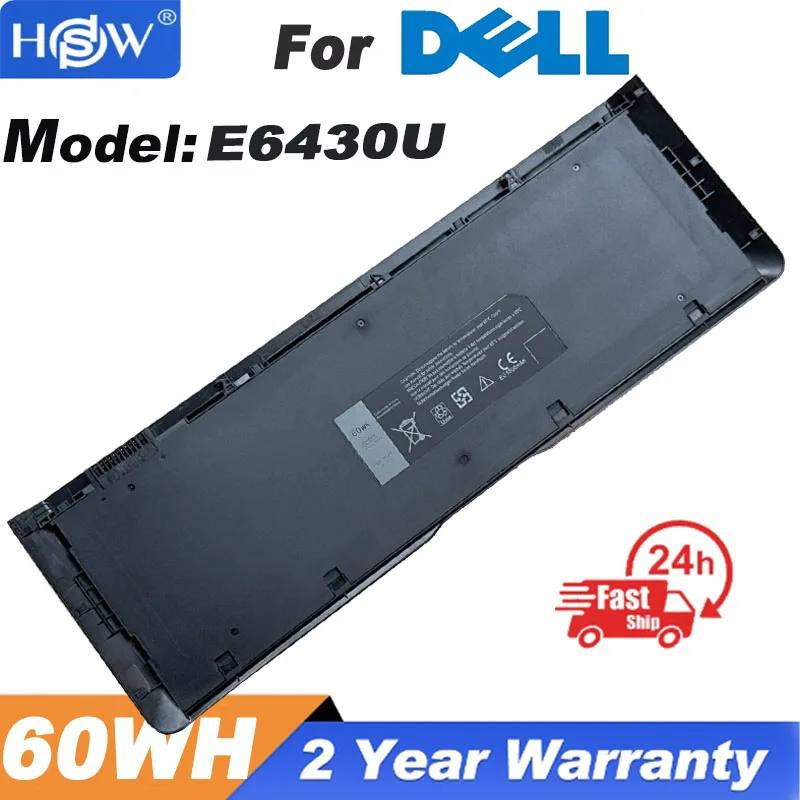 Оригинальный аккумулятор для ноутбука Dell Latitude 6430U E6430u E6510U 11,1-312, 1424 В, 60 Вт/ч, 9KGF8 XX1D1 7hrjw 6fntv TRM4D 7xhvm