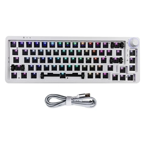 A3PD 68-ключ для сварки сварки Gaming Mechanical Keyboard Programmable Space Space