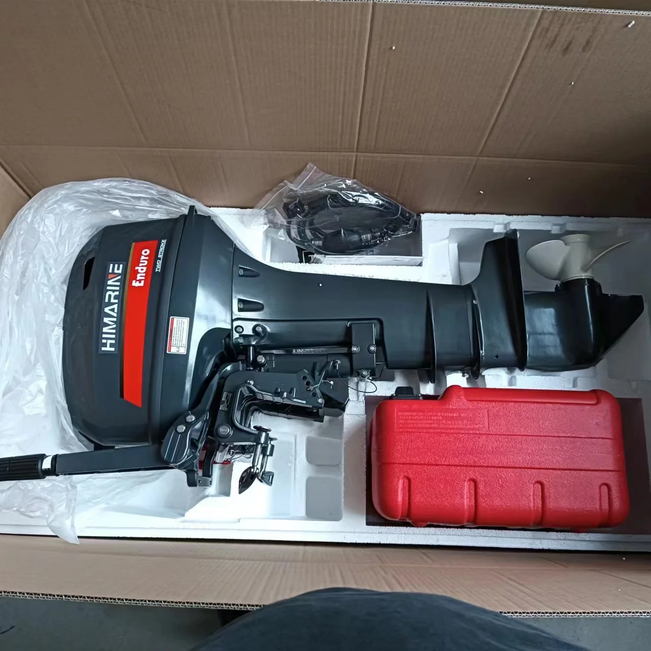 Подвесной 2-тактный лодочный мотор 15 л.с. Судовой двигатель совместимый с Yamaha 6B4