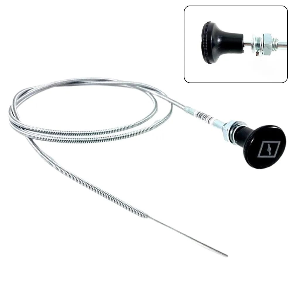 

160 см Универсальный Дроссельный кабель, нажимной Дроссельный кабель 50 мм, тактный газовый Тяговый кабель, детали для газонокосилки, садовый ...