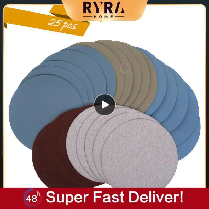 

Round Sanding Paper Preferred Material Uniform Size Flocking Sandpaper Set Multicolor Abrasive 5 Colors Water Scrub Easy To Use