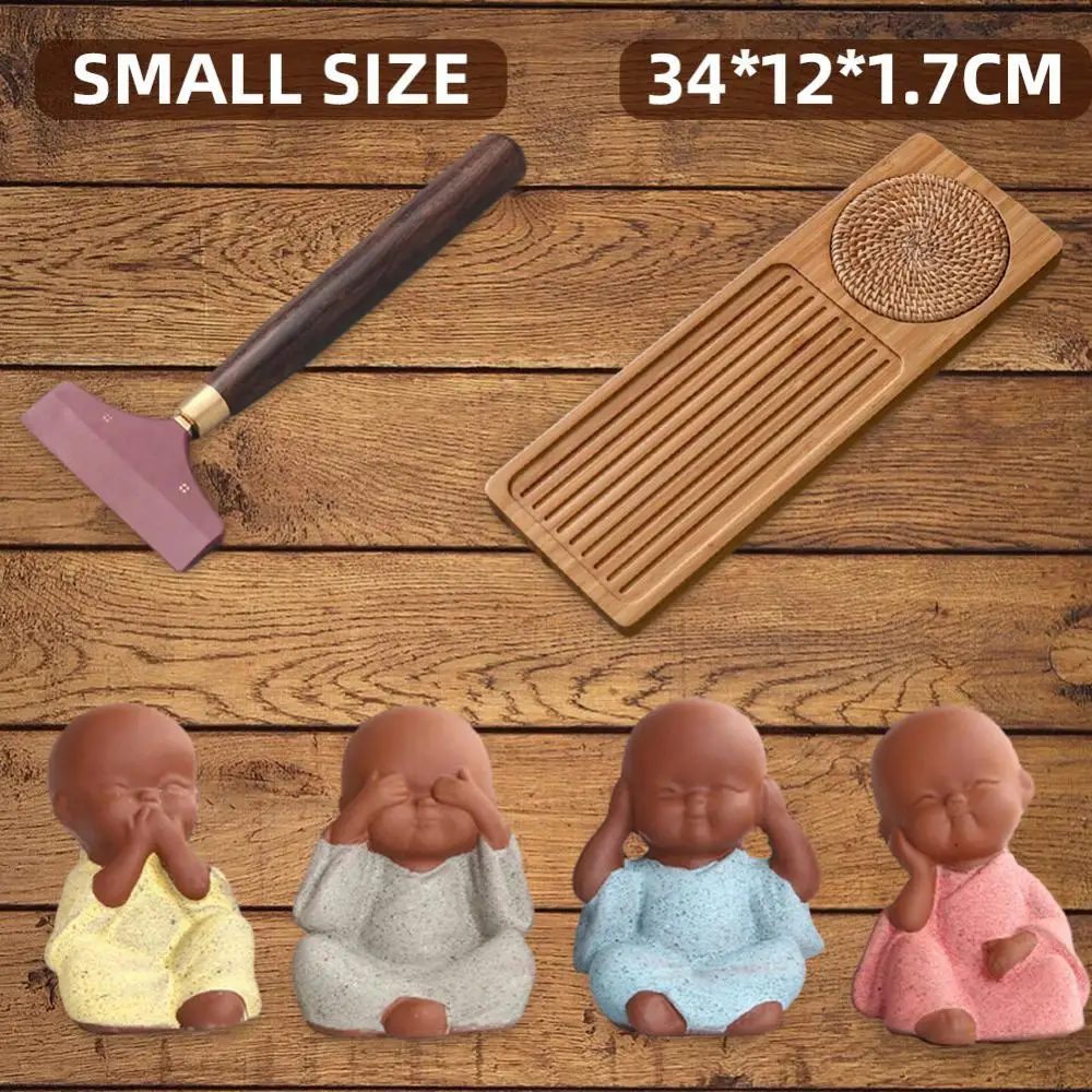 

Easy To Carry Durable Rectangular Tea Tray Decorative Break Tea Tray Tea Set Ceramic Ornaments Complex Design Practical