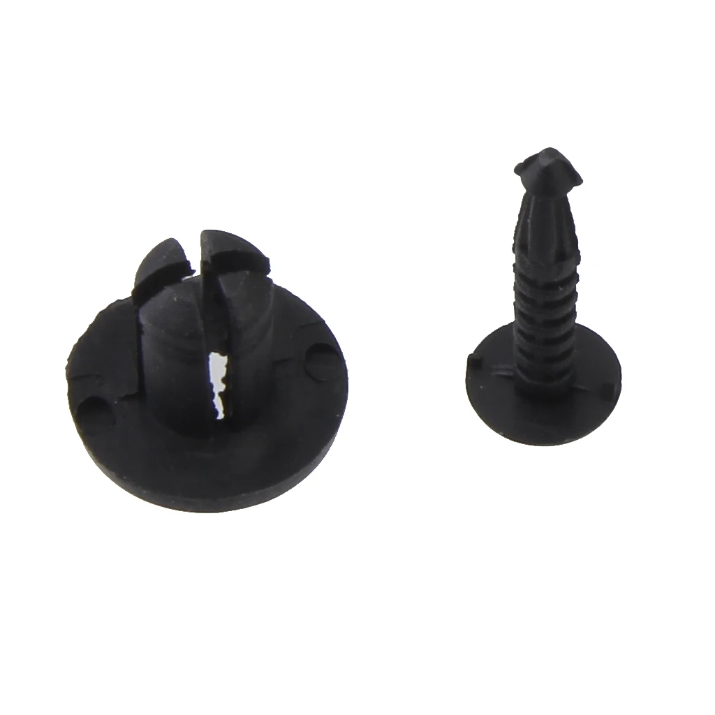 30x черный бампер Rievt крепежные зажимы для Megane Espace Scenic