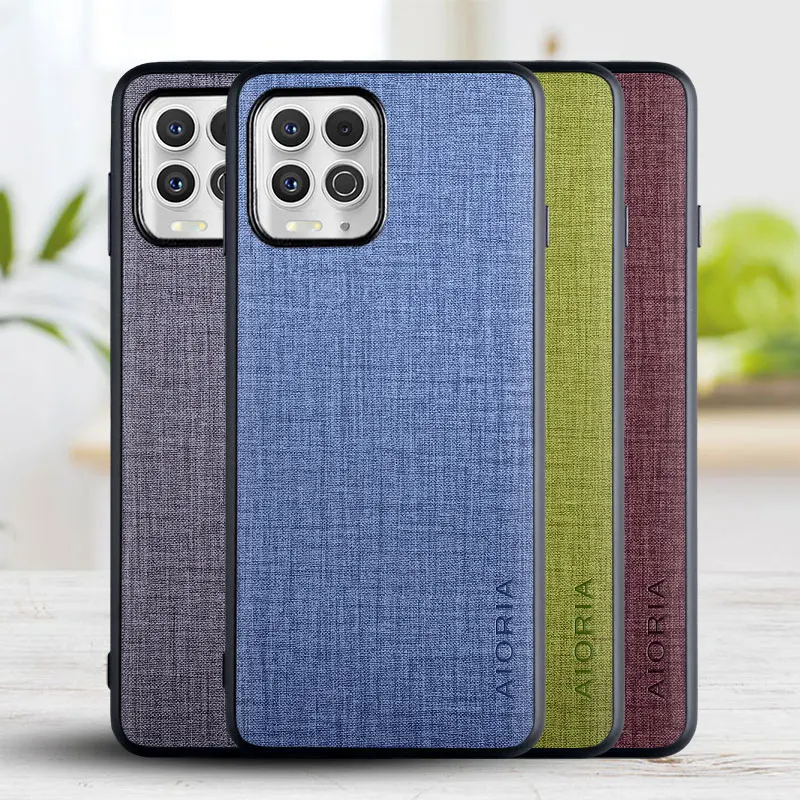 

Case for Motorola Moto Edge S funda cover Cross pattern PU leather cover phone for Moto edge s case funda coque cover