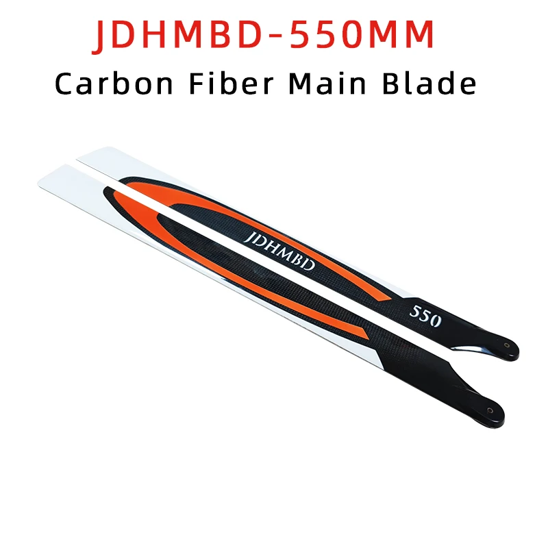

JDHMBD Helicopter Carbon Fiber Main Blade 550mm mian blade for Trex 550 ALIGN KDS A5 TG550 XL550 SAB 570/580 Helicopter Spare
