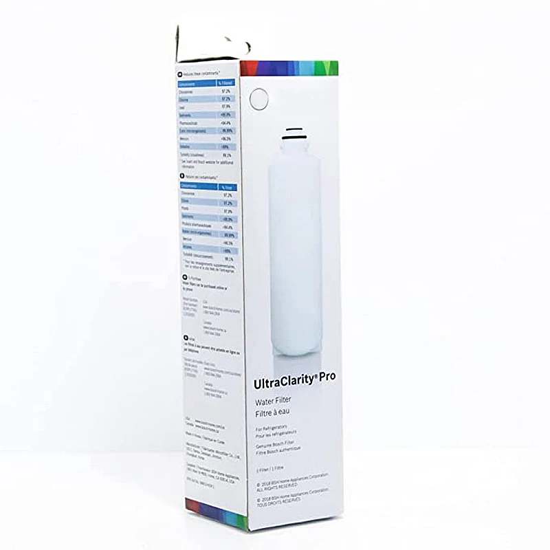 Замена для Bosch 11025825 Фильтр воды холодильника Ultra Clarity Pro BORPLFTR50 совместимый с 12028325