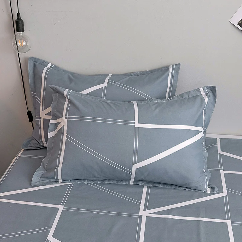 

Новинка 2022, односпальный чехол для подушки из чистого хлопка, чехол для студенческого общежития, чехол для подушки 48 × 74 см для одного человека