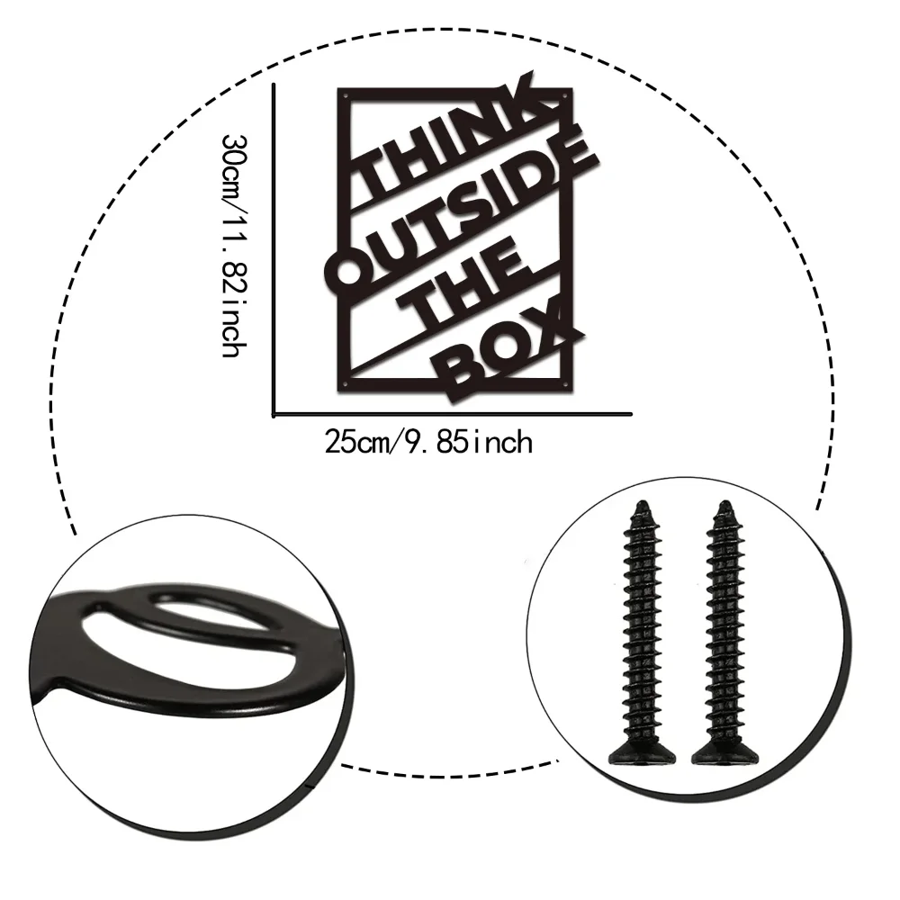 Потрясающий Металлический Настенный Декор Металлические Таблички Уникальный