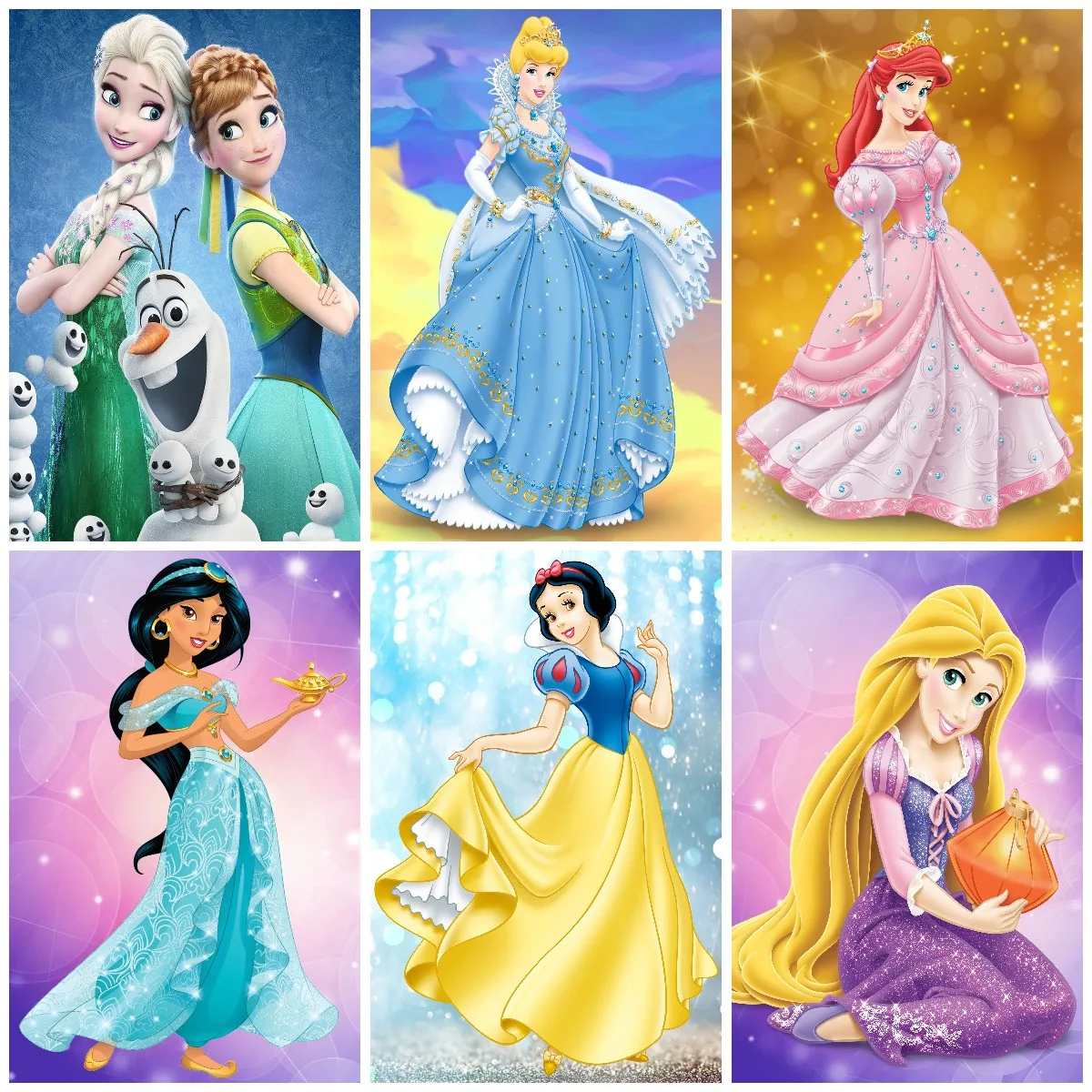 

Алмазная живопись, Дисней, Алладин, жасмин, вышивка крестиком, ручная работа, искусство, мозаика, полная дрель, Декор, подарок, домашняя фонов...