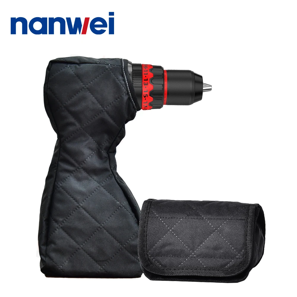 

чехол на шуруповёрт термоусадочным пакетом отснега защита и от мороза