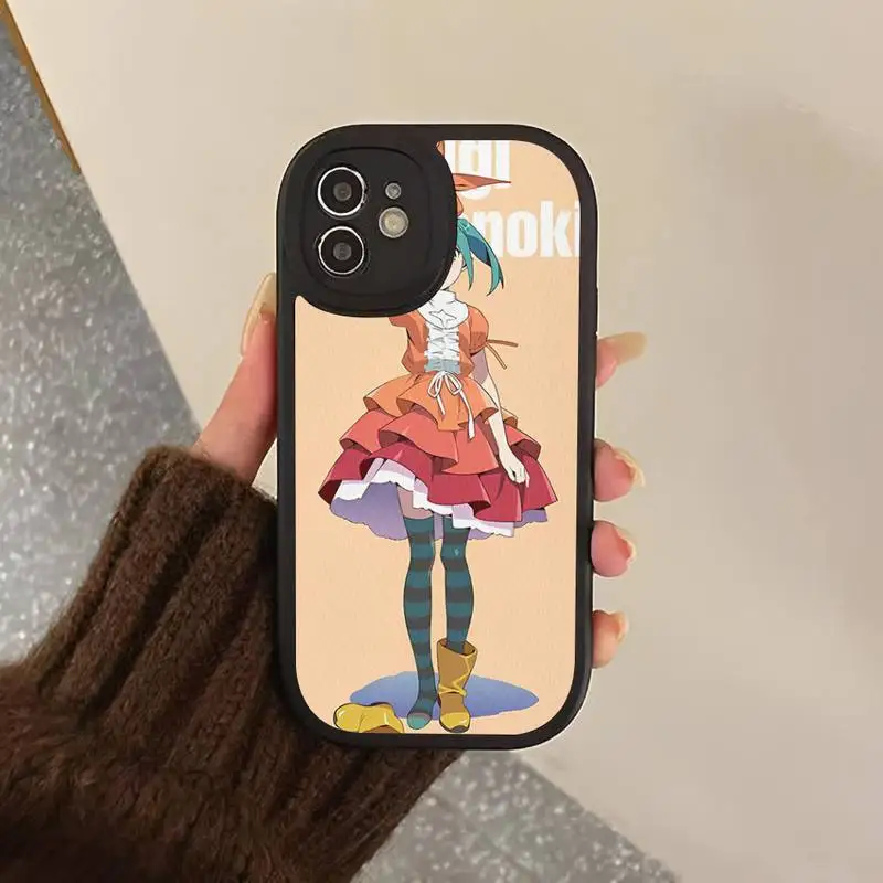 Monogatari Yotsugi Ononok Phone Case Hard Leather Phone Case For iPhone 14 13 12 Mini 11 14 Pro Max Xs X Xr 7 8 Plus 6 6s