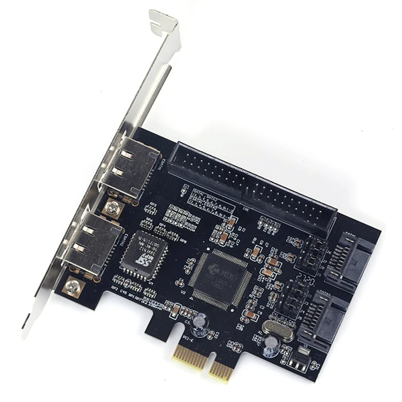 

PCI to SATA Controller PCI to Ide PCI-E to 2Sata IDE Jmb363 Disk Array Card Express Expansion Card Adapter