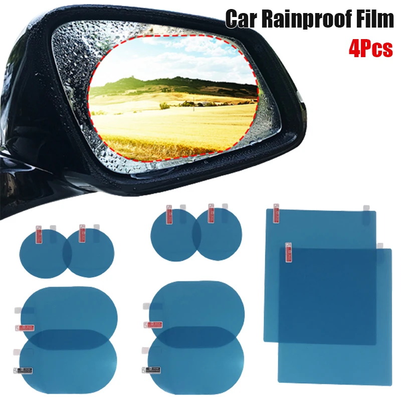

Car Rainproof Film Anti Fog Car Sticker Car Mirror Window Clear Film Rain Proof Waterproof Film Auto Sticker Accessories