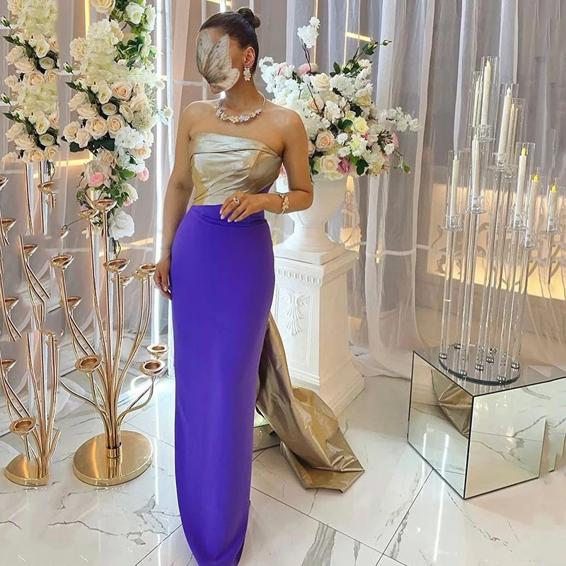 

Thinyfull Formal Mermaid Prom Evening Dresses Stapless Floor Length Night Dress Saudi Arabia Cocktail Party Gowns Custom Size