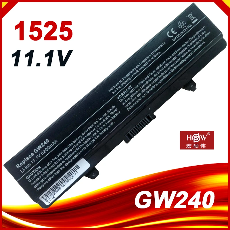 Новый аккумулятор для ноутбука Dell Inspiron 1525 1526 1545 1546 1440 1750 PP29L PP41L 451-10478 - купить по