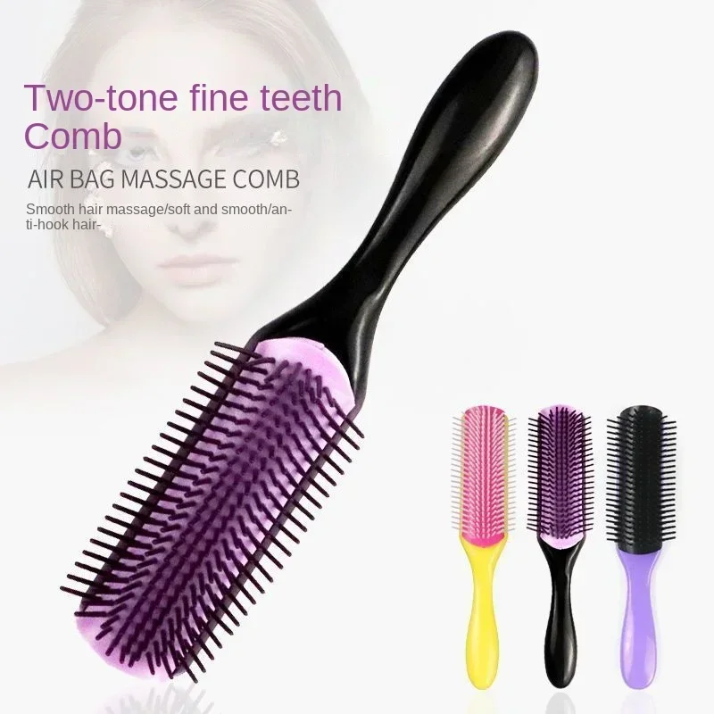 

New Hair Comb Magic Detangling Hair Brush Scalp Massager For Head Barber Straight Curly Wet Air Cushion Hair Accessories Women