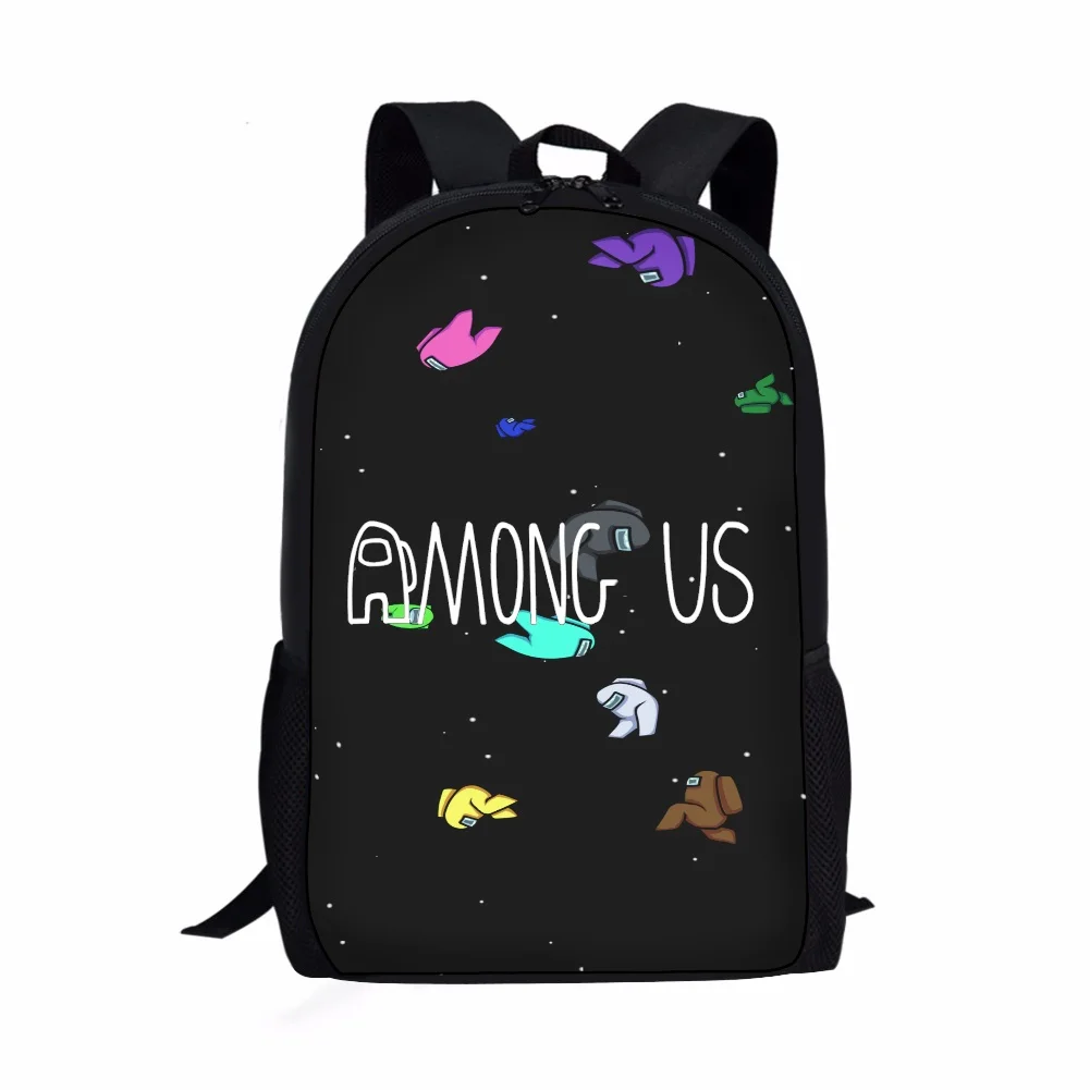 HaoYun Cartoon Kids School Backpack AMONG-US Anime Pattern Toddlers School Bags 3D Print Design Children's Travel Bags