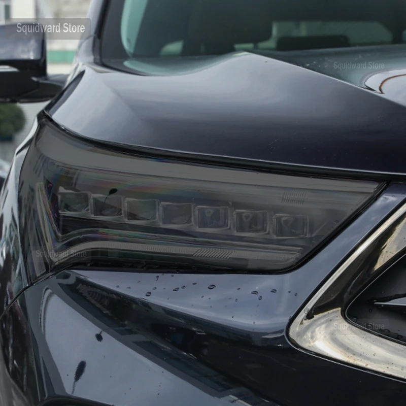 

Car FrontHeadlamps Smoked Black TPU Protective film Anti-scratch Repair film Sticker For Acura RDX 2019-2020 2021 2022 Accessori
