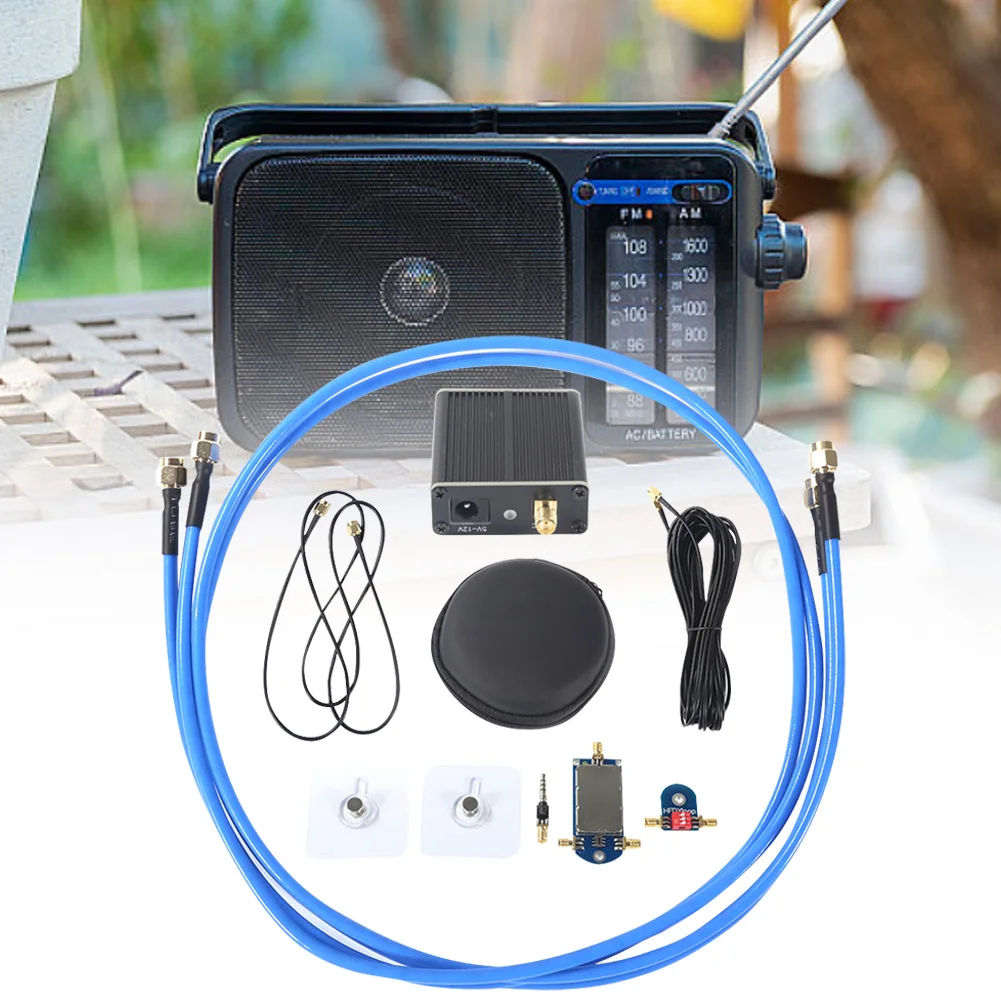 Антенна 50K-500 МГц Усиление 17 дБ HF AM FM VHF UHF SDR-приемник SMA(M)