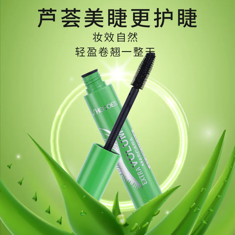 

Зеленая водостойкая и потостойкая густая тонкая тушь для ресниц без пятен косметическая тушь для ресниц Оптовая Продажа макияжа