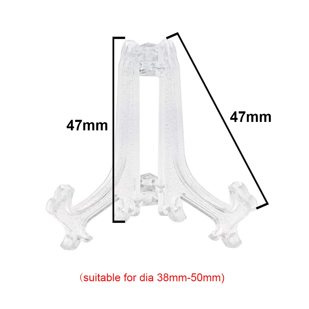 10Pcs Adjustable Small Mini Easel Display Holder Stand for Coin Capsule Challenge Medals Casino Chip Game Card | Дом и сад