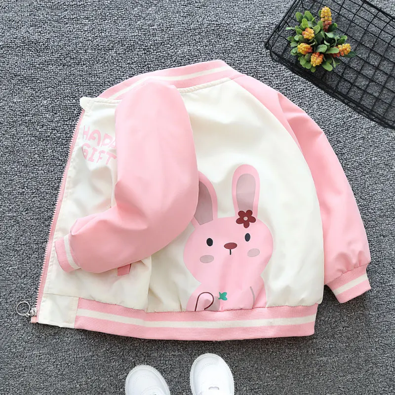 Весна-Осень 2024 пальто на молнии для мальчиков и детей с круглым вырезом карманами