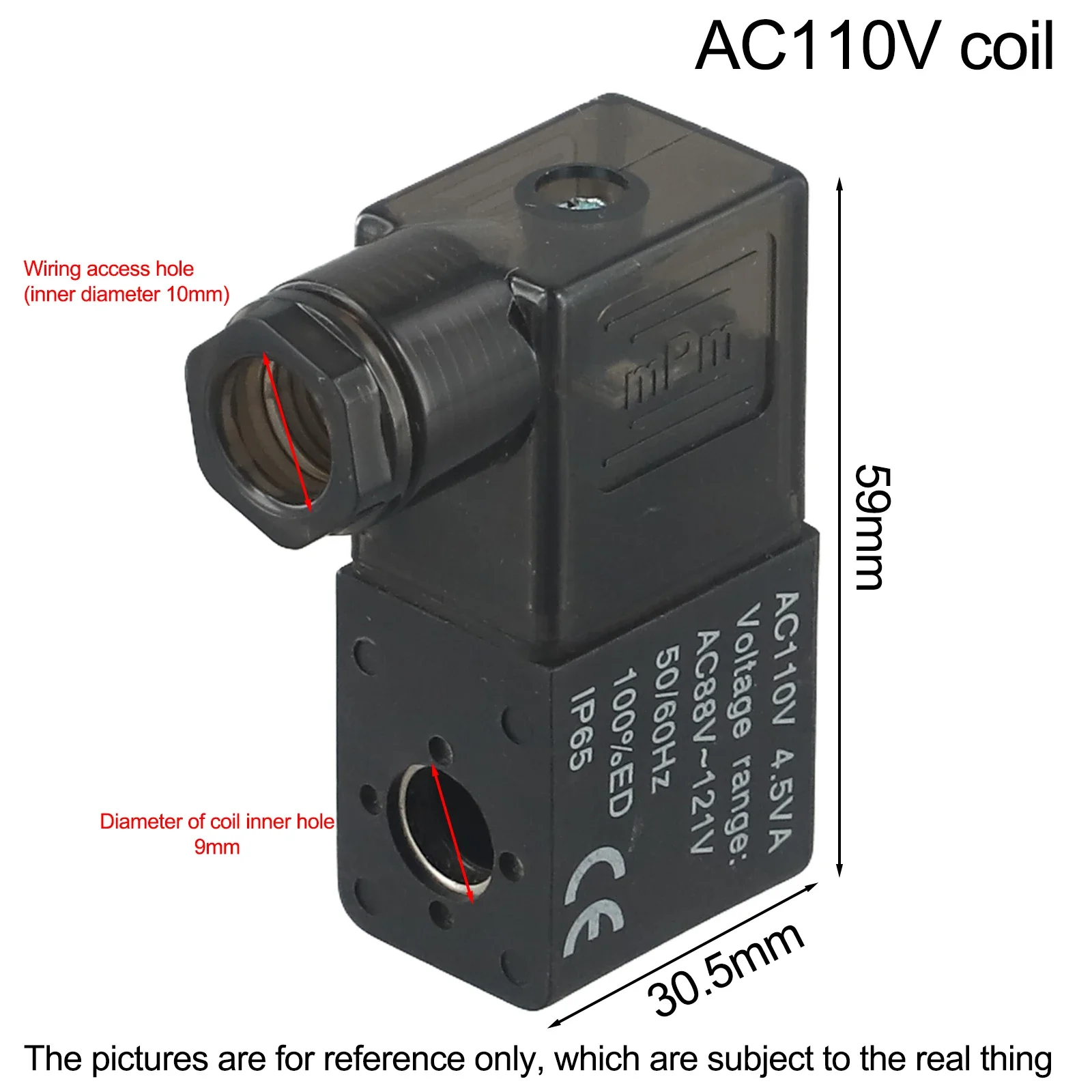 Катушка электромагнитного клапана DC24V 12V AC220V 110V для 4V210-08 3V110-06 4V220 4V230
