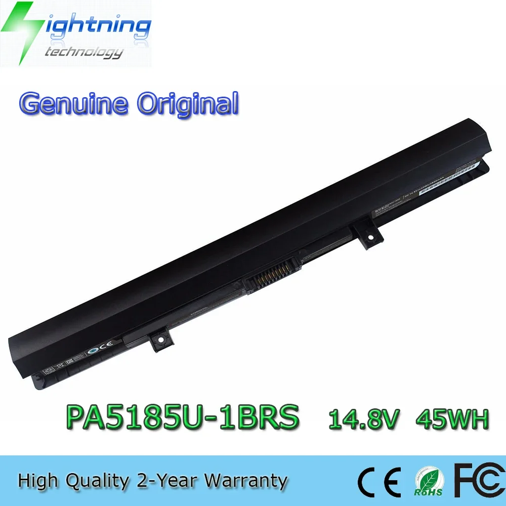 Фото Новый оригинальный аккумулятор для ноутбука PA5185U-1BRS 14,8 В 45 Втч для Toshiba Satellite C55D C55T C55-B5200 C55-B5300 и т. д. №1
