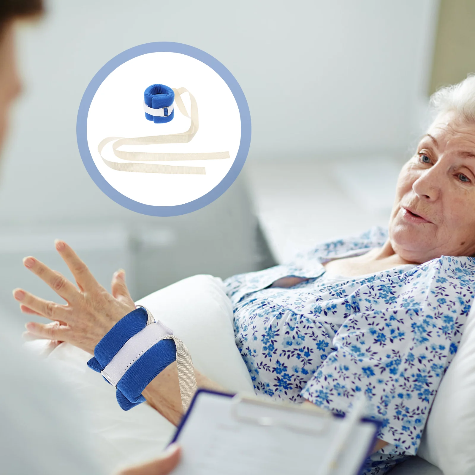 

4Pcs Unisex Restraints Straps for Bed Patient Limb Holders Practical Limb Fixed Straps