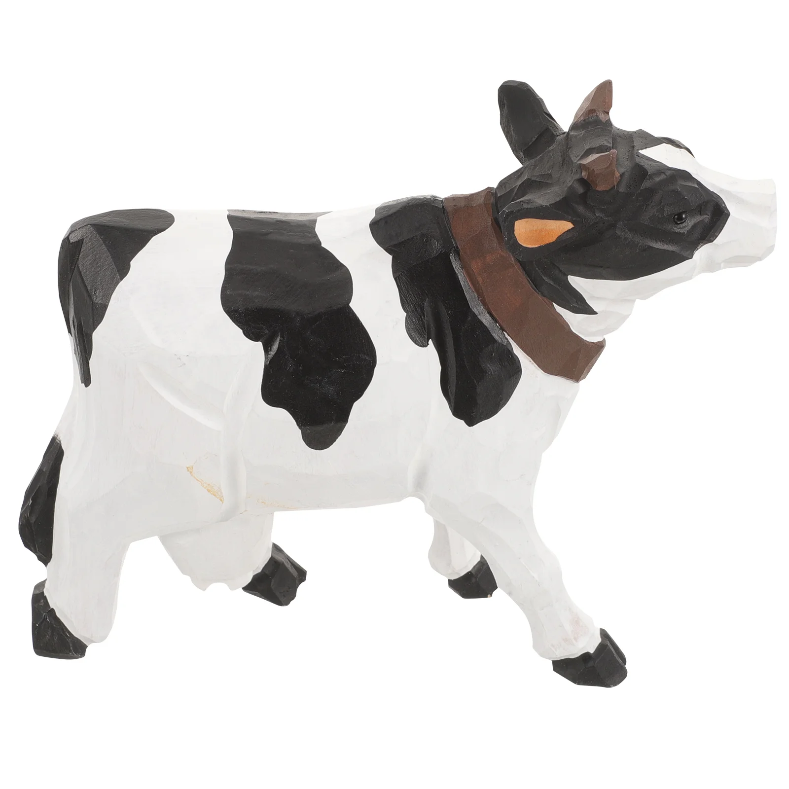 Орнамент Маленькие Статуэтки Корова Декор Статуи Украшения Деревянные Животные