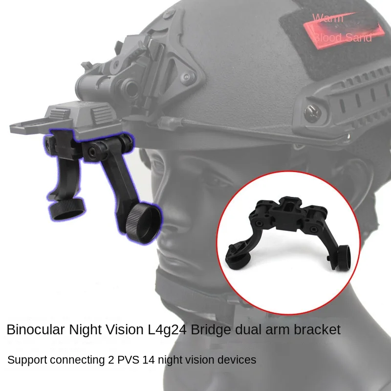 support-de-vision-nocturne-binoculaire-j-arm-prend-en-charge-le-modele-pvs14-a-tube-unique-a-double-canon-l4g24-bras-pontes-de-camion-de-decharge