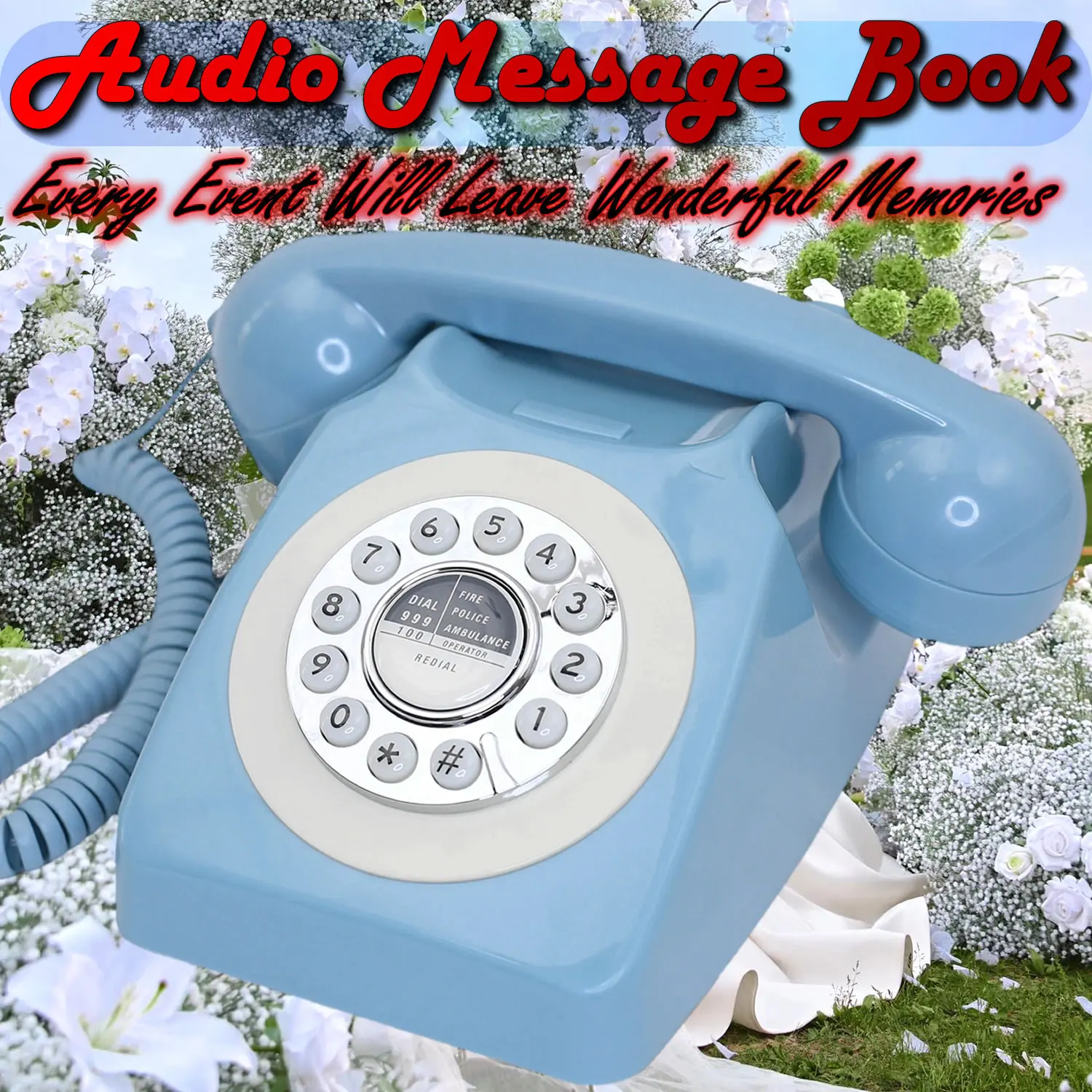 Голосовая книга для гостей свадебный гост голосовое сообщение телефон звуковой