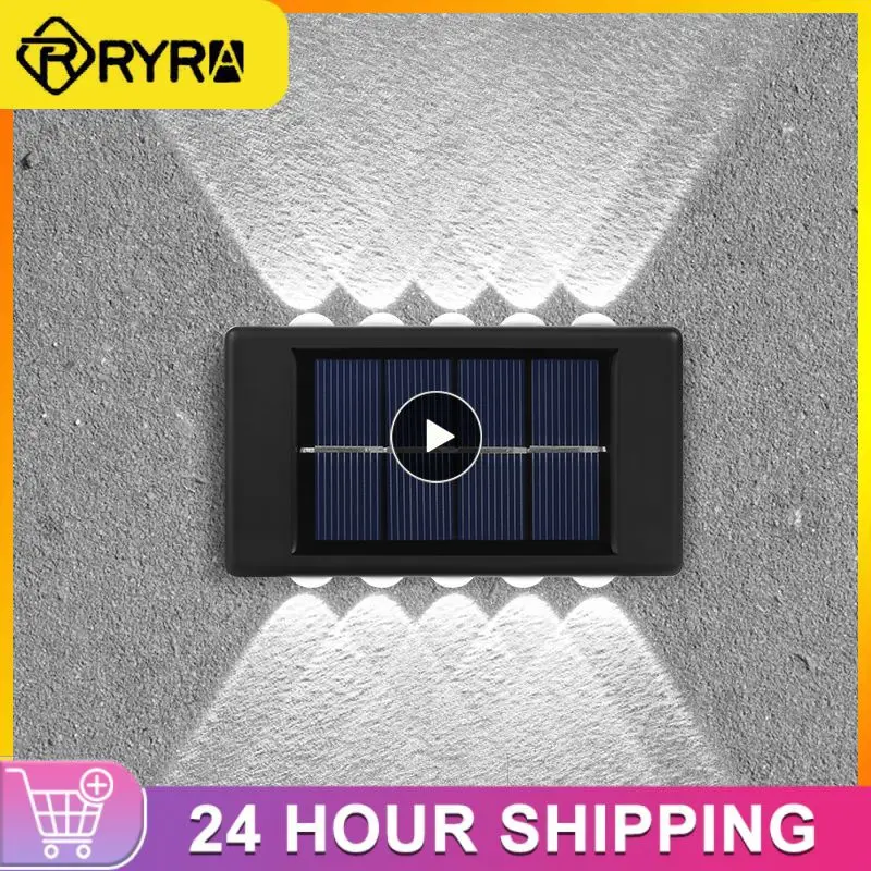 

2/4/5PCS Balcony Yard Street Decor Wall Light Outdoor House Garden Indoor Wall Sconce Lamps Led Solar Outside Sunlights Hot