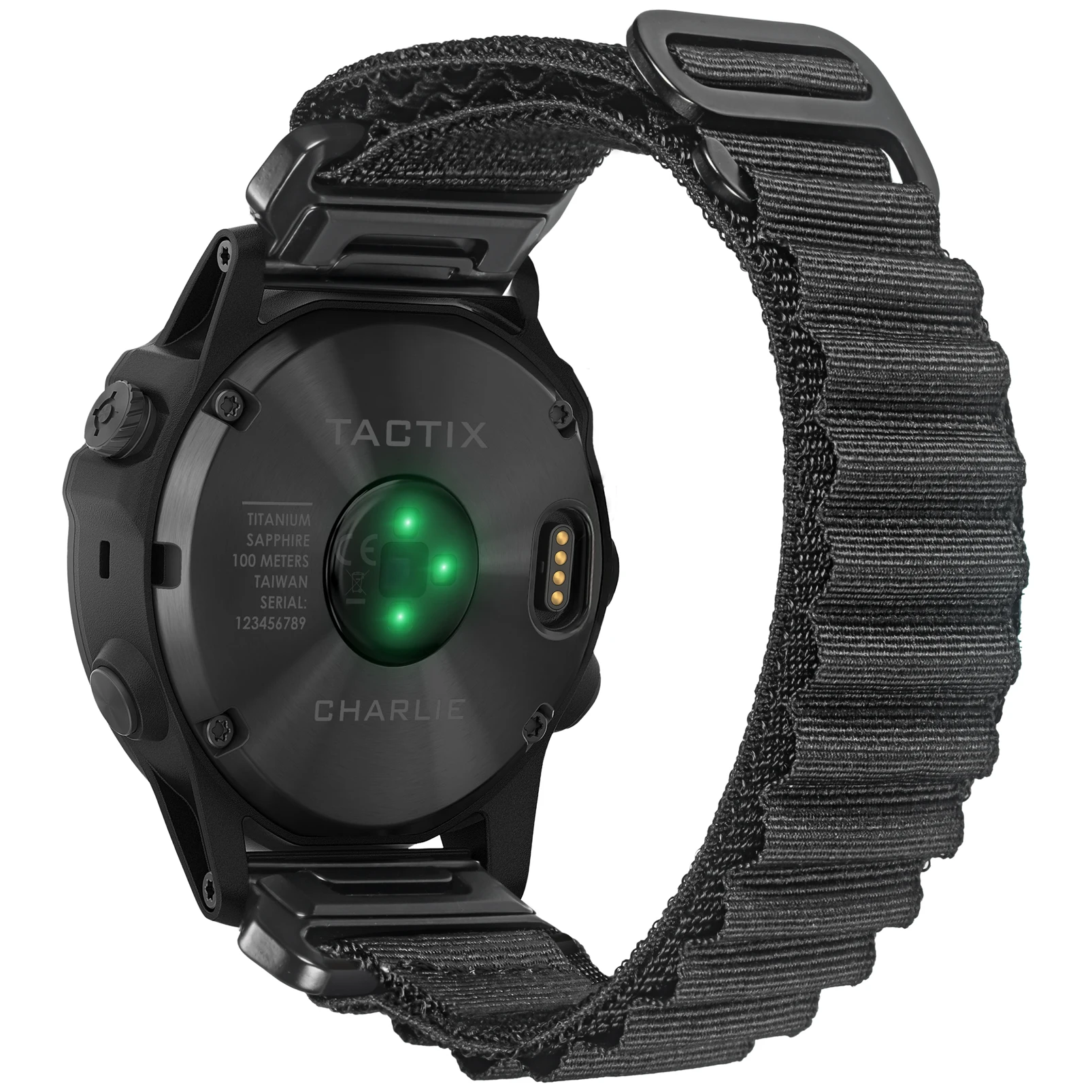 Фото Ремешок для часов HEMSUT для Garmin Fenix, нейлоновый ремешок Quickfit 20, 22, 26 мм, совместимый с Tactix/Vivoactive/Approach/MARQ/Enduro №1
