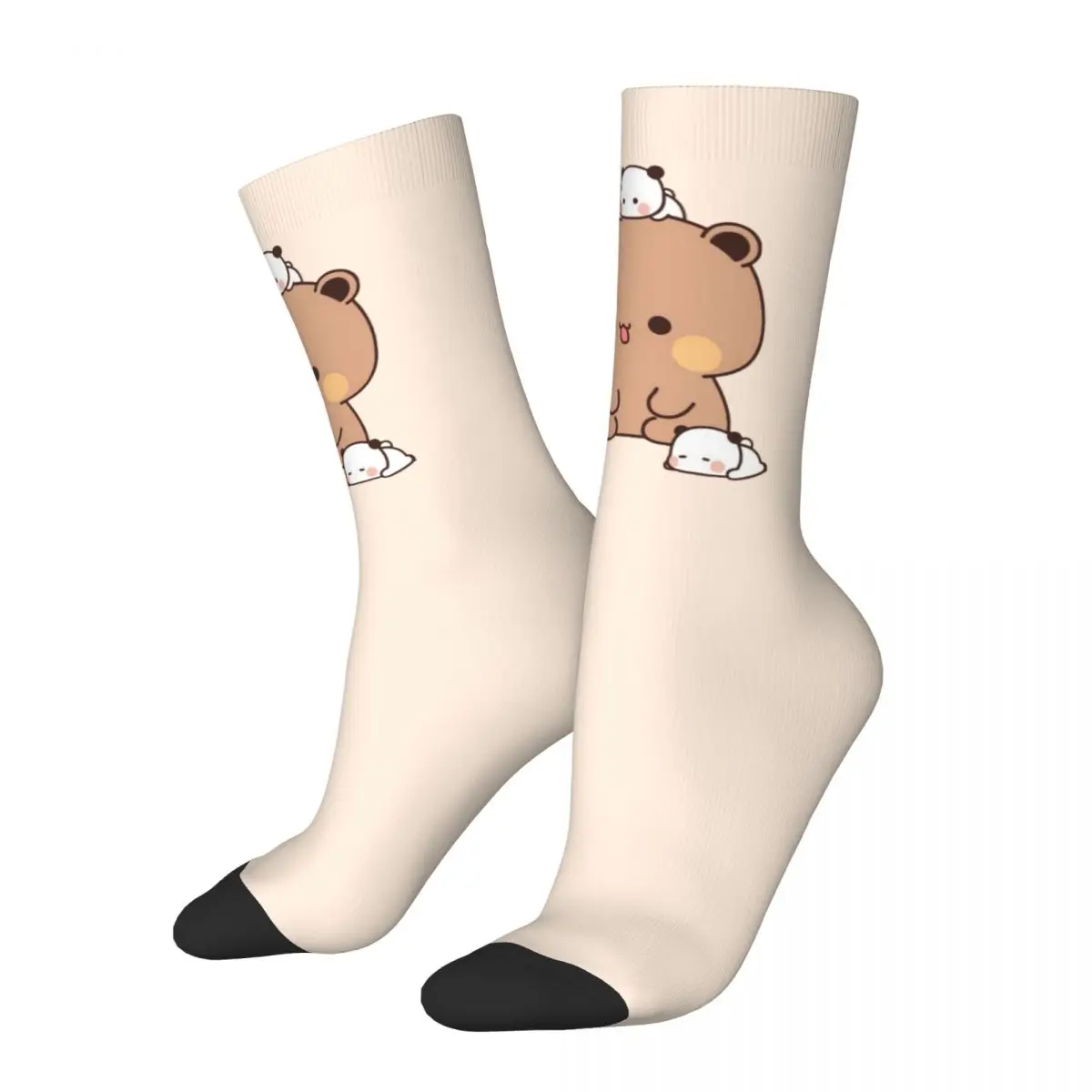 Harajuku Panda And Brownie Bear Couple Soccer Socks Mochi Cat Polyester Middle Tube Socks for Unisex
Harajuku Panda And Brownie Bear Couple Soccer Socks Mochi Cat Polyester Middle Tube Socks for Unisex