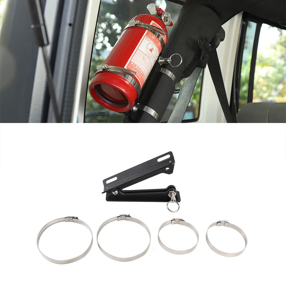 

Автомобильный держатель для огнетушителя для Ford Bronco 2021 2022 для Jeep Wrangler TJ JK JL 1997-2022, аксессуары для интерьера автомобиля