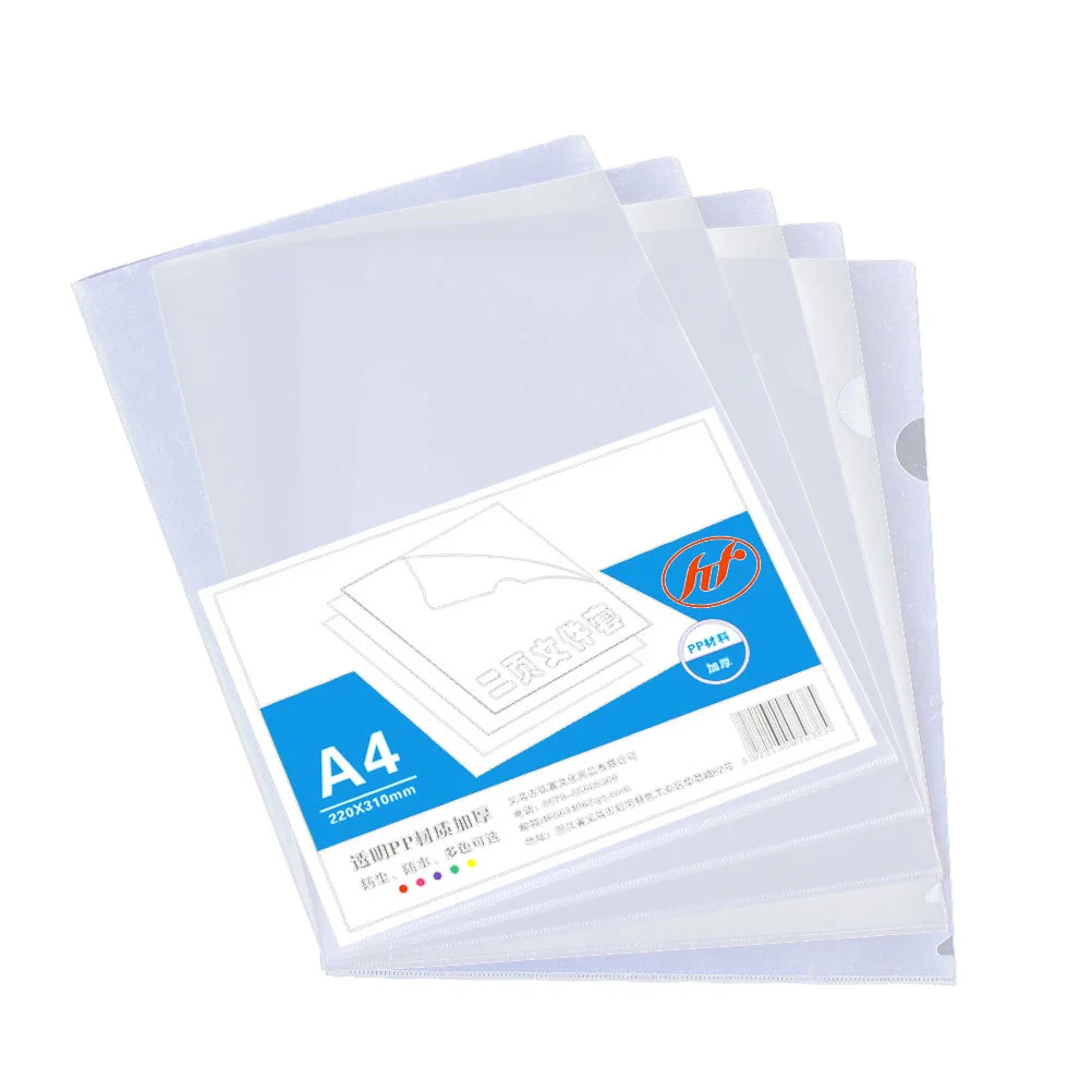 

40PCS Transparent Shape Clipboard File Clips Hardboard Paper Holders Memo Folders for Home School Office