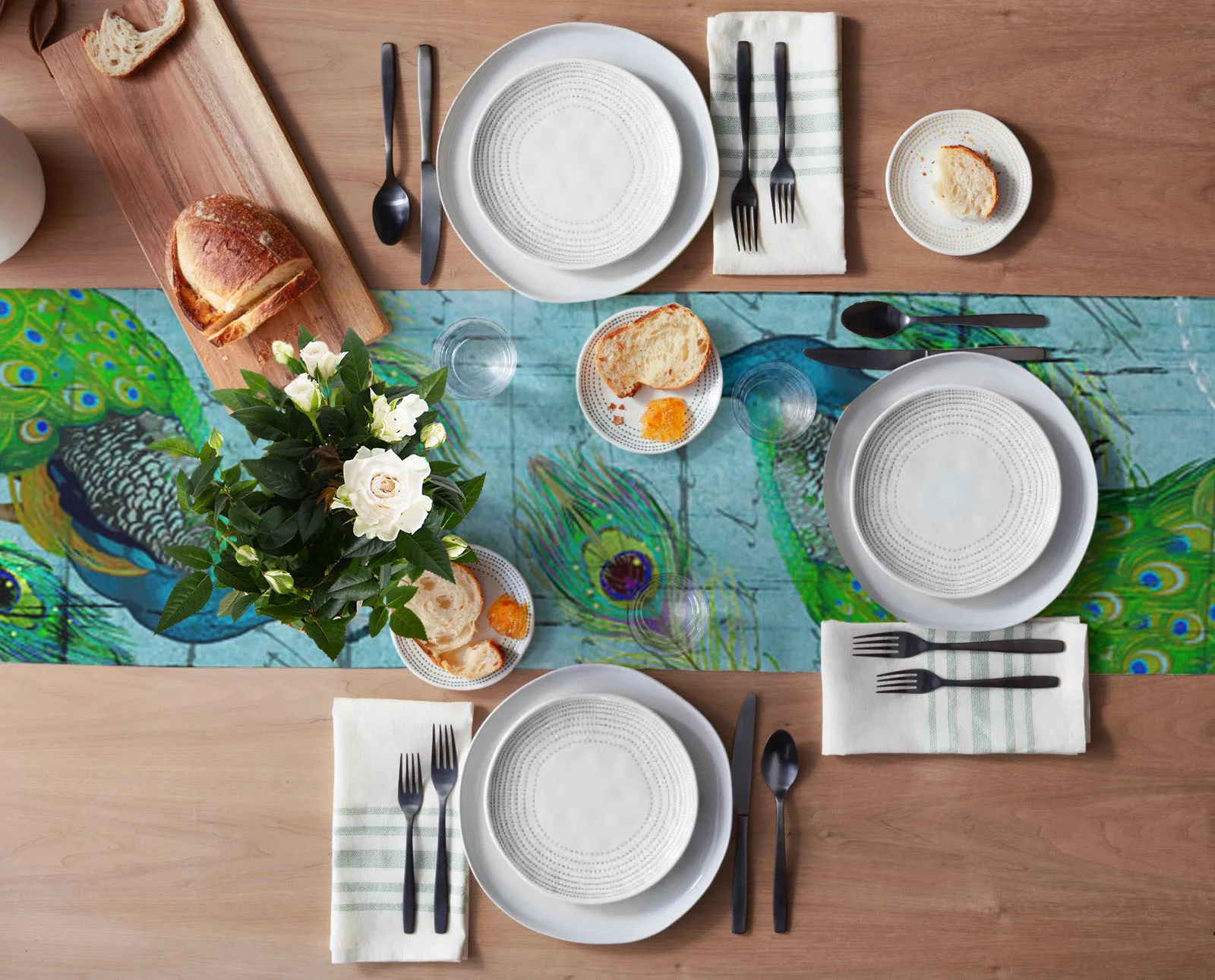 Кофейный столик с перьями из древесины павлина домашний декор деревенский для