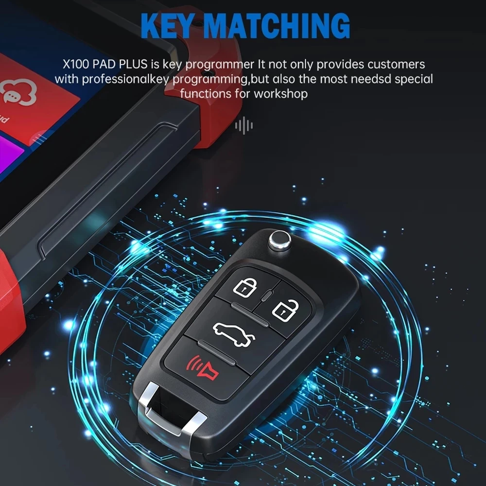 Оригинальный XTOOL X100 PAD Plus автоматический ключ программатор диагностический