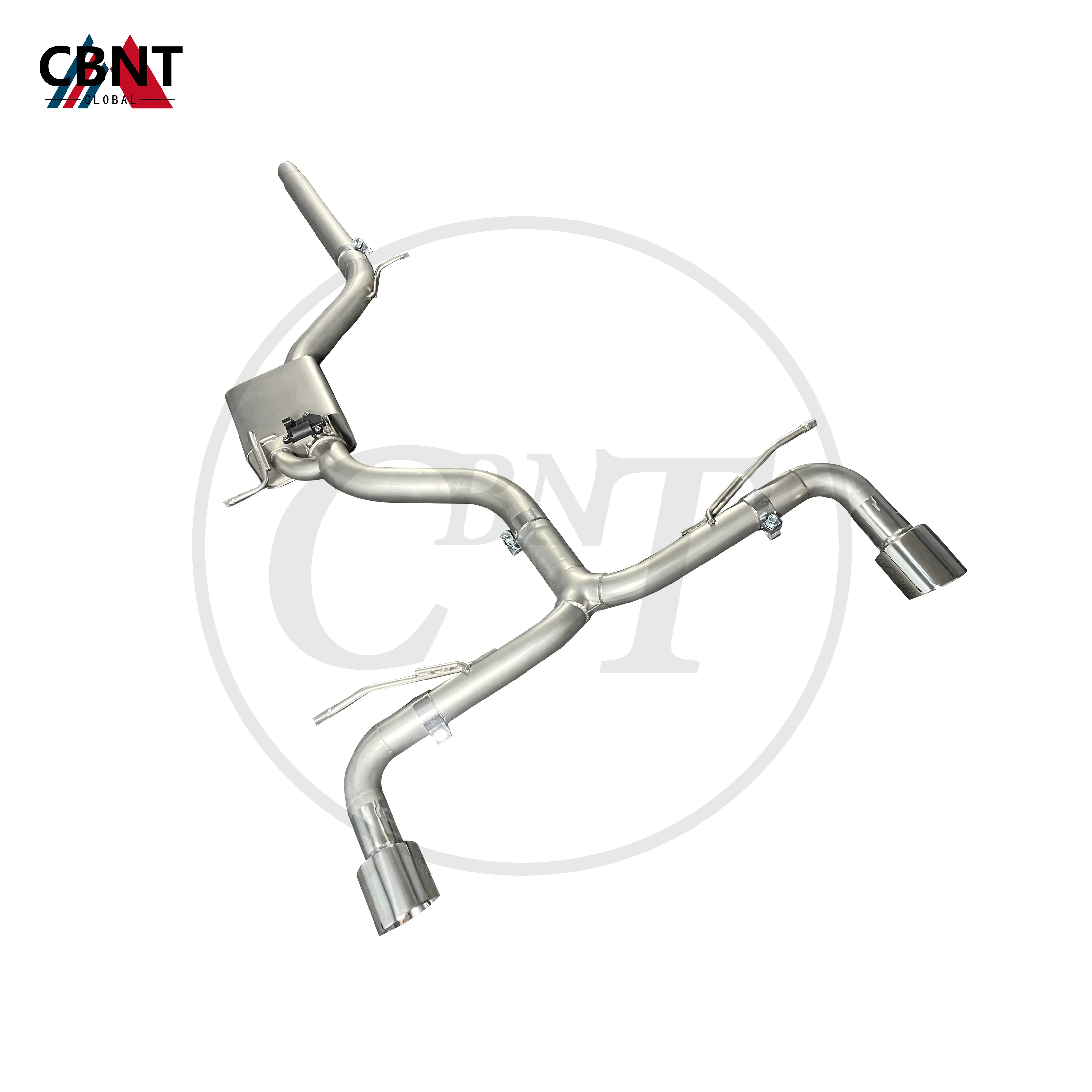 

CBNT Exhaust System Pipe Catback Valvetronic SS304 High Performance Car Accessories For VW Golf MK6 MK7 GTI Golf 6/7 GTI