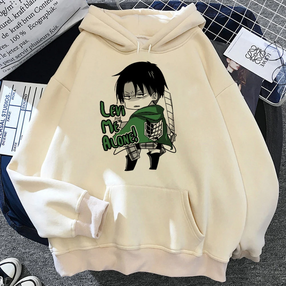 

Толстовки с капюшоном «атака на Титанов», Женская Эстетическая флисовая одежда с аниме в Корейском стиле, женская уличная одежда, свитшоты