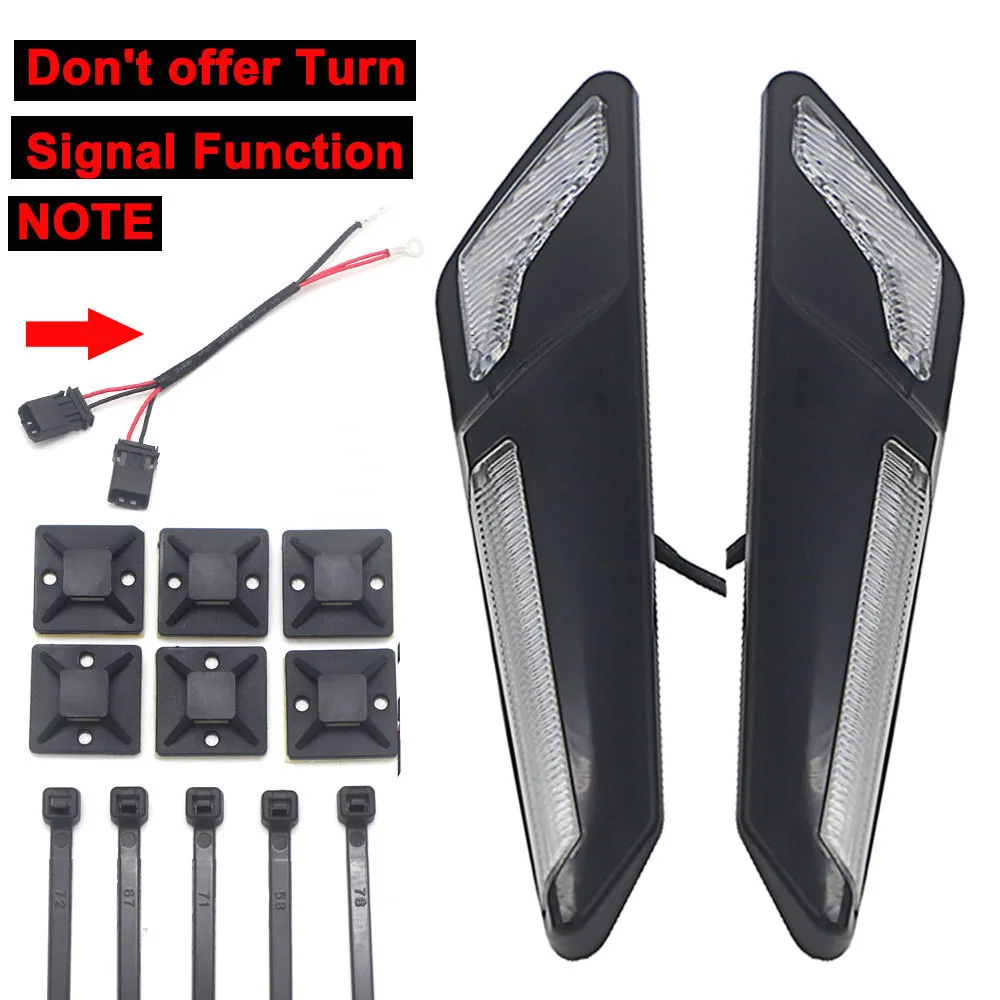 Передняя тормозная вилка мотоцикла светодиодные фонари NAV хромированные или