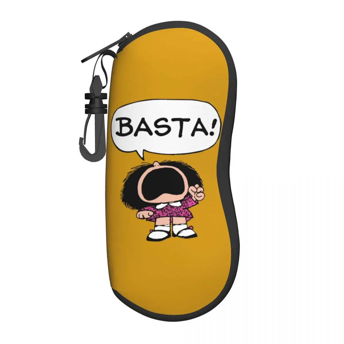 

Изготовленные на заказ Mafalda Basta, оболочка, искусственные очки, модные унисекс очки Quino, Аргентина, Мультяшные очки, защитная коробка для солнцезащитных очков