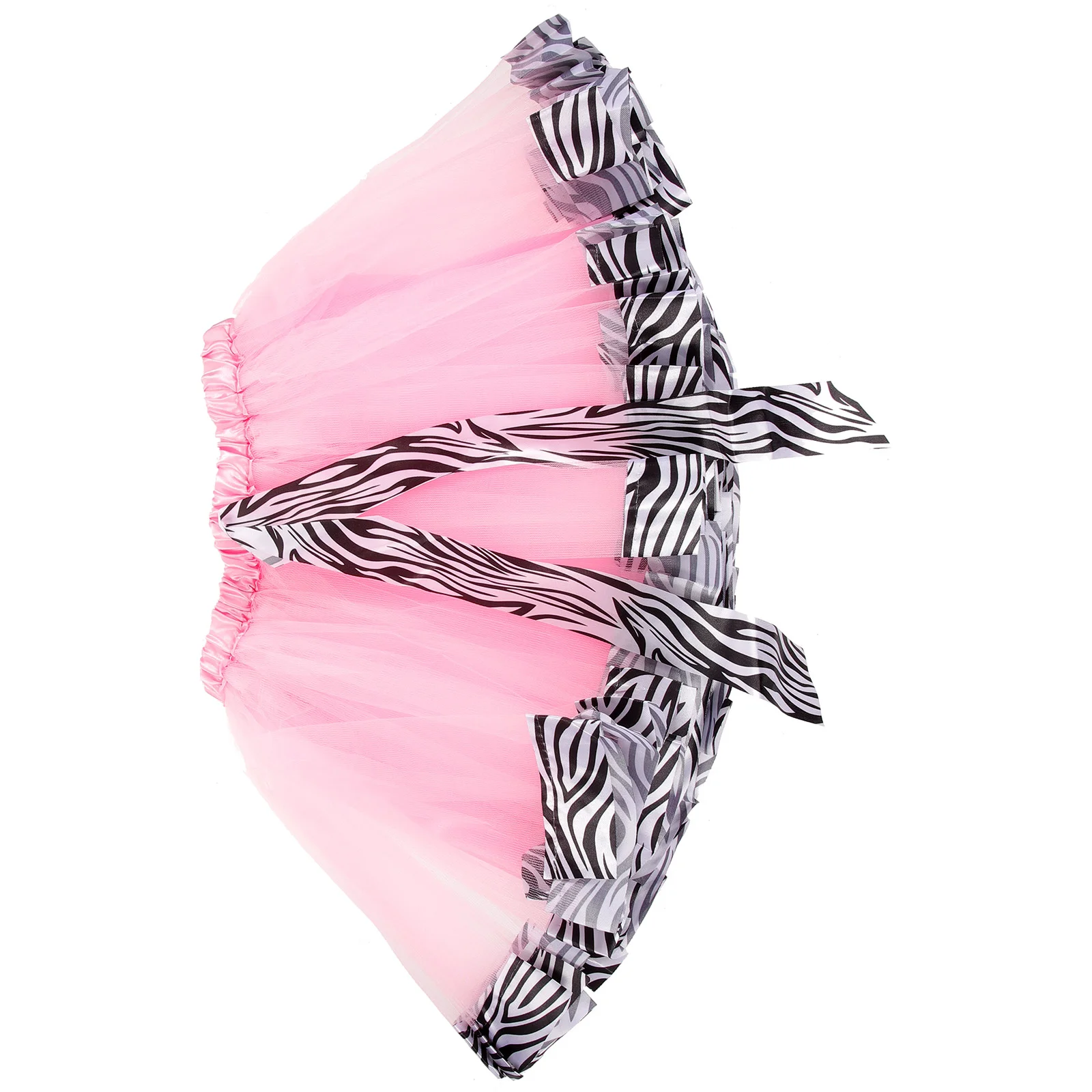 

Layered Tutu Skirt Little Girl Printing Performance Fabric Decorative Dance Child