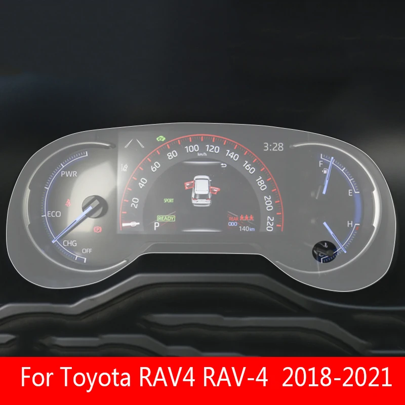

Защитная пленка для экрана из ТПУ для Toyota RAV4 RAV-4 2018-2021, защита для автомобильной приборной панели, сенсорного экрана с центральным управлени...