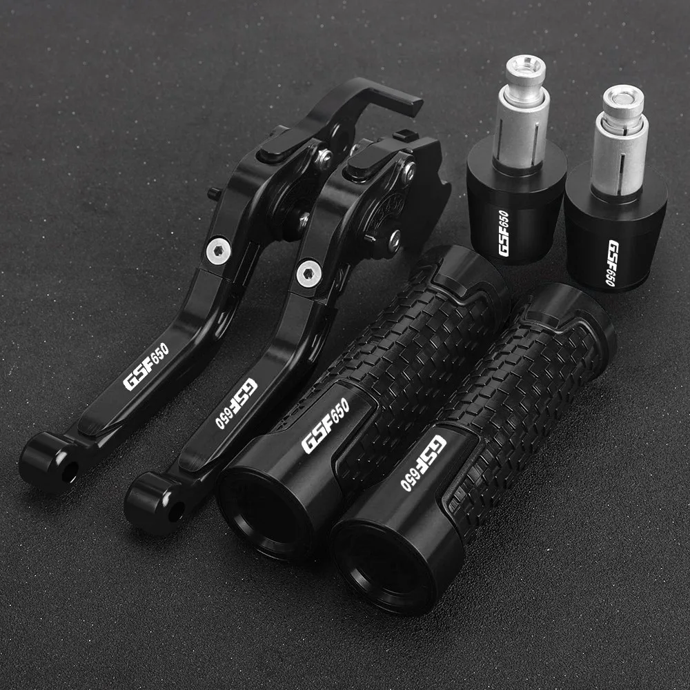 

For SUZUKI GSF650 S/N BANDIT 2007 2008 2009 2010 2011 2012 2013 2014 2015 Brake Clutch Levers 22MM Handlebar Hand Grips ends