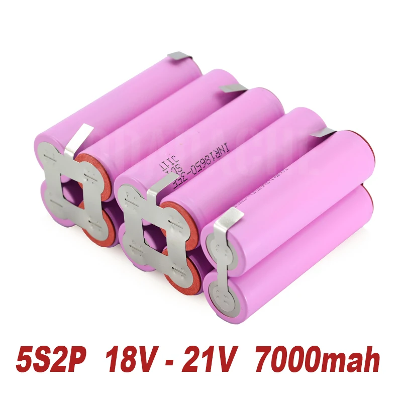 

21V 18650 30Q Battery 6000mAh 30amps for 21v Screwdriver Battery Weld Soldering Strip 5S2P 21v Battery Pack (customize)
