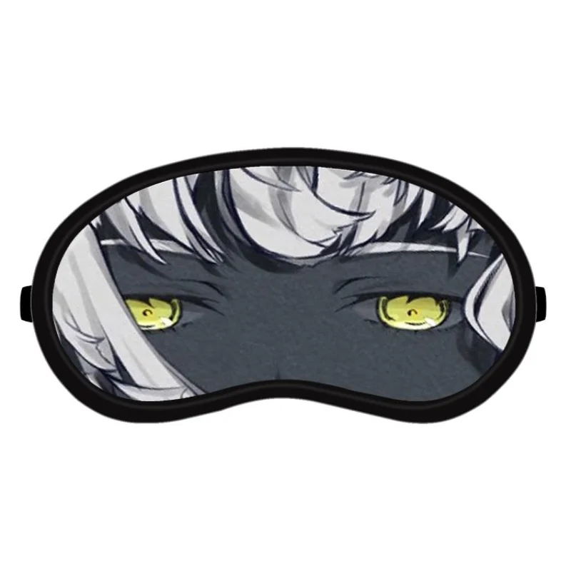 

Sky Children of The Light Eye Mask Woman Cartoon Print Owl Daleth Alef Teth Soft Sleep Eyeshade Fashion Kawaii Cosplay Eyepatch