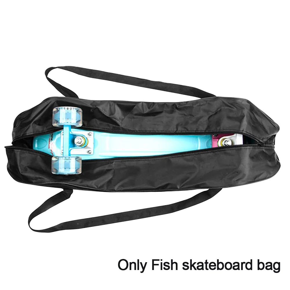 

Carrying Pouch Anti Scratch Storage Backpack Zippered Fish Skateboard Bag Dustproof Equipment Protective Cover Travel Hanging